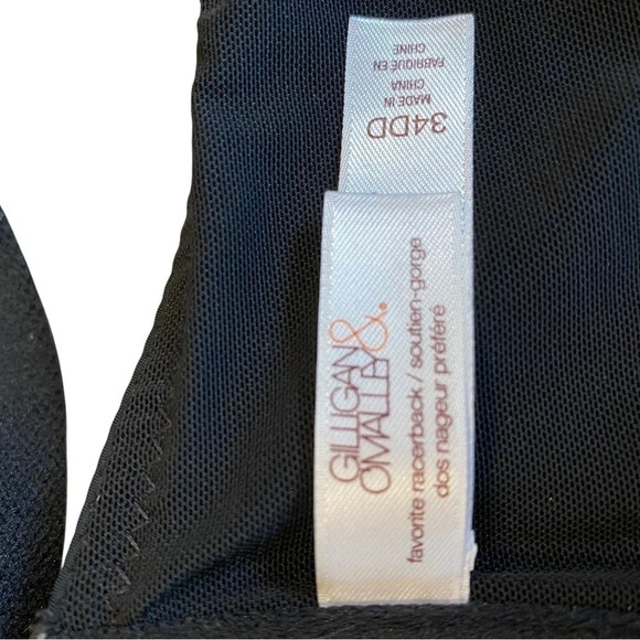 Gillian and O’malley black racer back front clasp bra - Picture 4 of 5